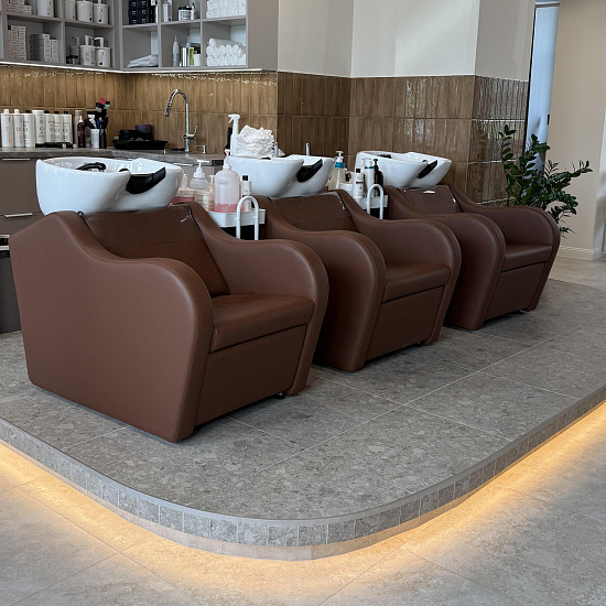 Мойки парикмахерские: Лугано (VLK 261, 013 белая) за 1710 руб. Фото 7