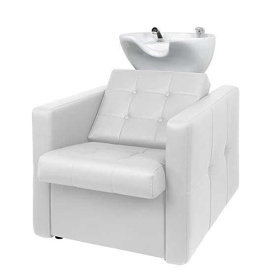 Мойки парикмахерские: Комо-Честер (VLK 100, 0356 белая) за