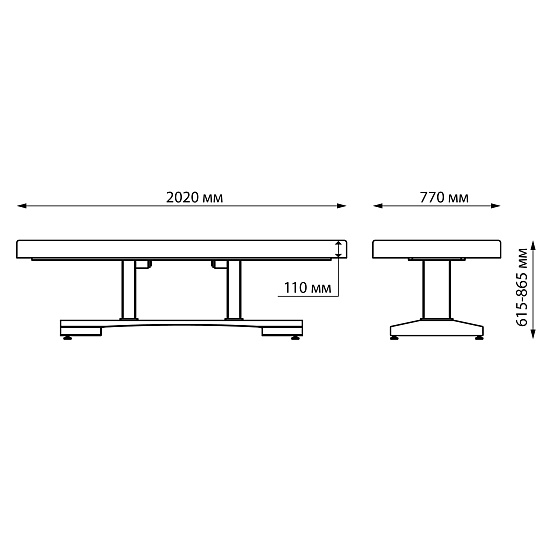 Массажные столы: GURU стол массажный (UNICO CLOUD, электропривод) за 4400 руб. Фото 11