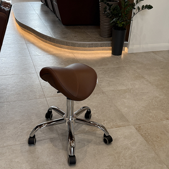 Стулья косметолога: Стул седло BALANCE для косметолога (VLK 501, хром) за 380 руб. Фото 6