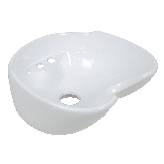 Комплектующие для ремонта: Раковина 013 белая за