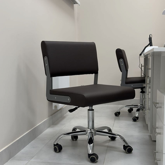 Стулья косметолога: Венто для косметолога (VLK 100, хром) за 455 руб. Фото 4