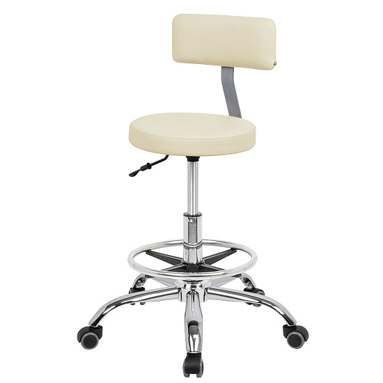 Стулья косметолога: Топ со спинкой для косметолога с кругом под ноги (VLK 261) за 330 руб. Фото 2