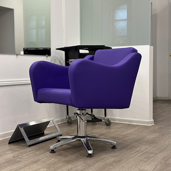 Парикмахерские кресла: Лугано (Eco PE 420, на пятилучии) за 710 руб. Фото 5