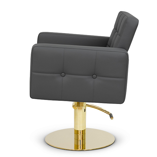 Парикмахерские кресла: PORTO PRO (VLK 725, на диске плоском, золото) за 1140 руб. Фото 3