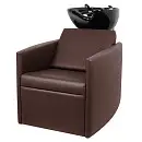 Больсена кресло мойка для парикмахерской (VLK 501, 0356 черная)