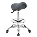 Стул седло BALANCE для парикмахера с кругом под ноги (VLK 700)